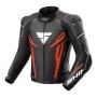 Kurtka skórzana SHIMA Mission ST G2 black/red
