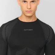 Koszulka termoaktywna Spaio Breeze 2.0 Black/Grey