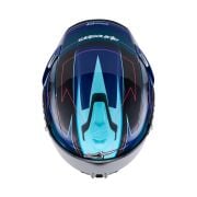 Kask Alpinestars Supertech S-R7 KINETIS Black Blue Pink Fluo White Glossy