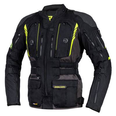 Kurtka Rebelhorn Patrol Black/Flo Yellow XS