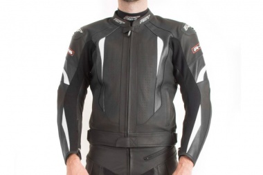Kurtka motocyklowa skórzana sportowa