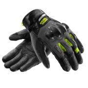 Rękawice Rebelhorn Defender Black Grey Fluo Yellow