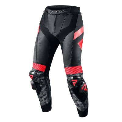 Spodnie Rebelhorn Rebel Black/Flo Red 58