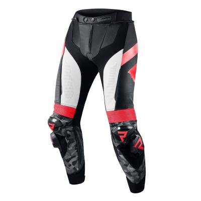 Spodnie Rebelhorn Rebel Black/White/Flo Red 58