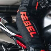 Spodnie Rebelhorn Rebel Black/Flo Red
