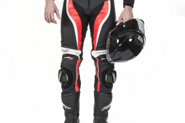 Spodnie motocyklowe skórzane sportowe