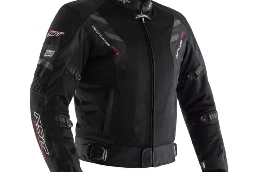 Tekstylna letnia kurtka motocyklowa