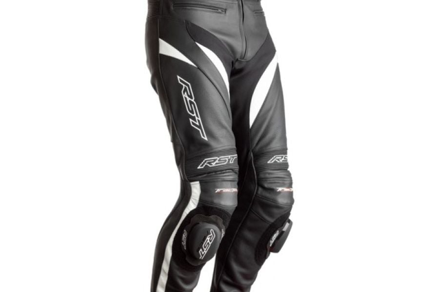 Spodnie motocyklowe skórzane sportowe
