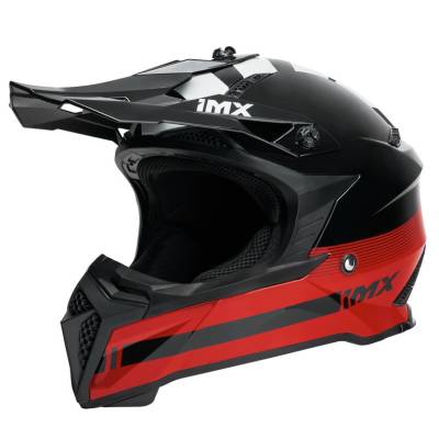Kask iMX FMX-02 Black/Red/White Gloss S