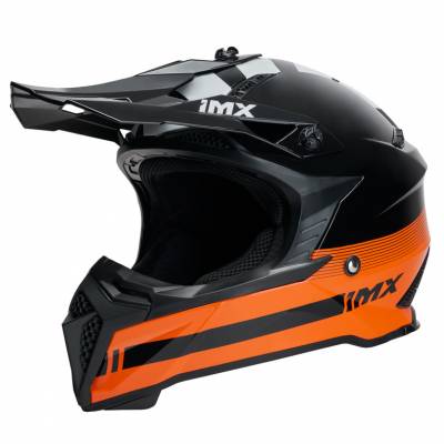 Kask iMX FMX-02 Black/Orange/White Gloss S