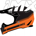 Kask iMX FMX-02 Black/Orange/White Gloss