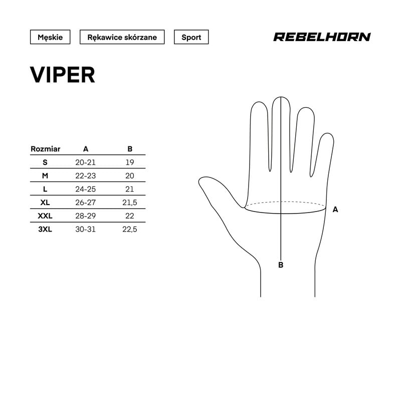 Rękawice Rebelhorn Viper 