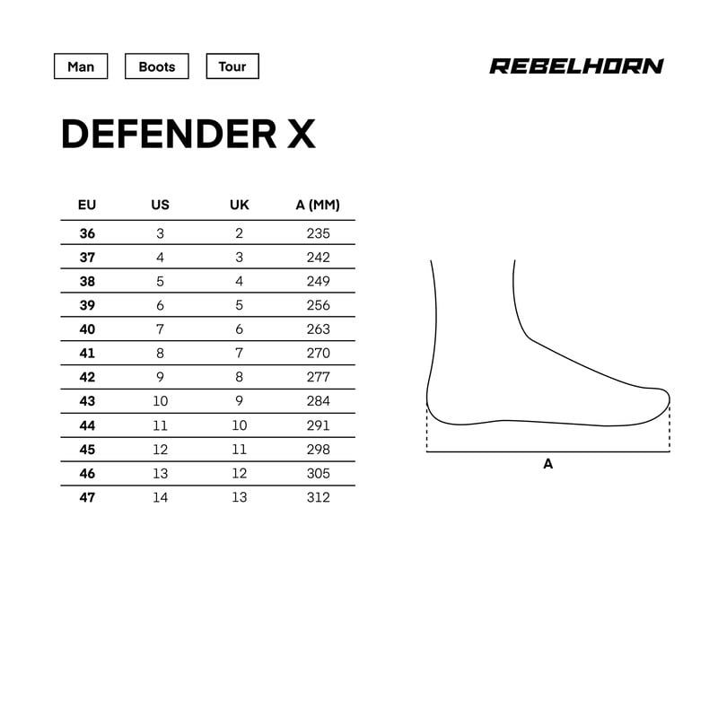 Rebelhorn Defender-X