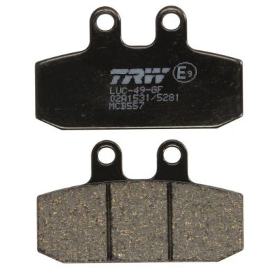 Klocki Hamulcowe TRW MCB557 Organic Przód / Tył