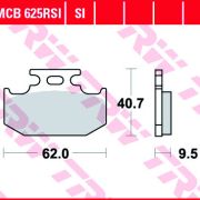 Klocki Hamulcowe TRW MCB625 Sinter offroad