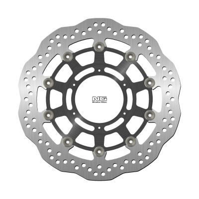 Tarcza hamulcowa NG788 Falowana środek aluminiowy