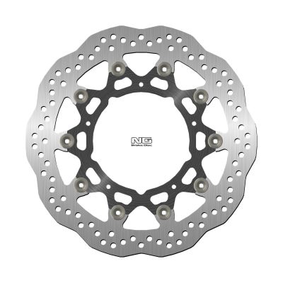 Tarcza hamulcowa NG902 Falowana środek aluminiowy