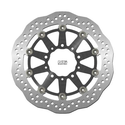 Tarcza hamulcowa NG1056 Falowana środek aluminiowy