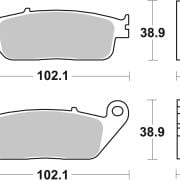 Klocki hamulcowe Brembo 07HO30 Sinter SA