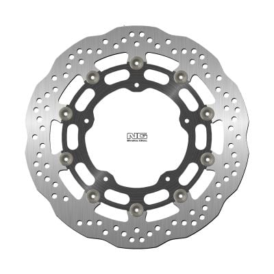 Tarcza hamulcowa NG1058 Falowana środek aluminiowy