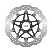 Tarcza hamulcowa NG1197G Falowana środek aluminiowy