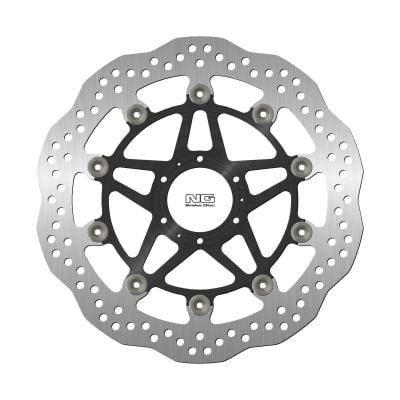 Tarcza hamulcowa NG1197G Falowana środek aluminiowy