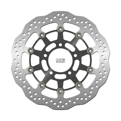 Tarcza hamulcowa NG1260G Falowana środek aluminiowy