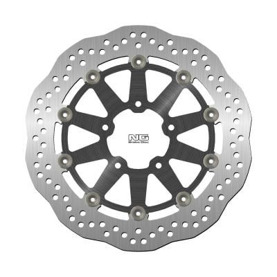 Tarcza hamulcowa NG790 Falowana środek aluminiowy