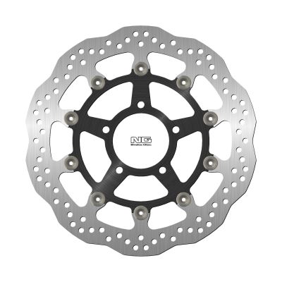 Tarcza hamulcowa NG1753G Falowana środek aluminiowy