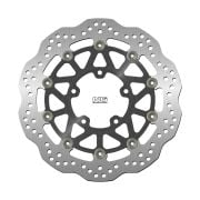 Tarcza hamulcowa NG1647G Falowana środek aluminiowy