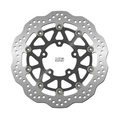 Tarcza hamulcowa NG1647G Falowana środek aluminiowy