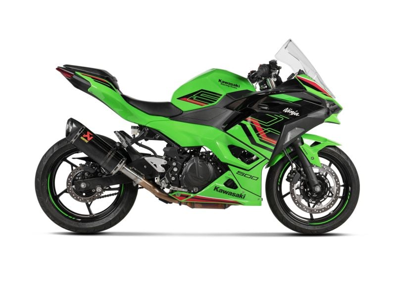 Tłumik Akrapovič Slip-On Line Muffler Kawasaki EX400/Ninja 500/Z400
