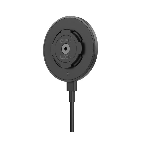 Głowica z ładowarką indukcyjną Quad Lock® V2 do auta / na biurko 