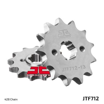 JT Zębatka Przednia JTF712 rozmiar 428 Standardowa Przód 13