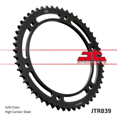 JT Zębatka Tylna JTR839 rozmiar 428 Standardowa Tył 57