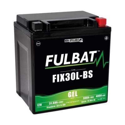 Akumulator żelowy Fulbat YIX30L-BS (bezobsługowy)