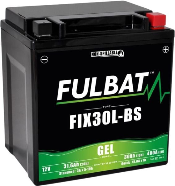 Akumulator żelowy Fulbat YIX30L-BS (bezobsługowy) 