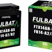 Akumulator żelowy Fulbat YB14-A2/YB14-B2/YTX14AH-BS (bezobsługowy) 