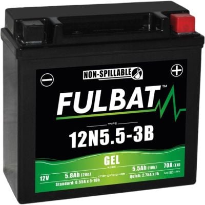 Akumulator żelowy Fulbat 12N5.5-3B (bezobsługowy)
