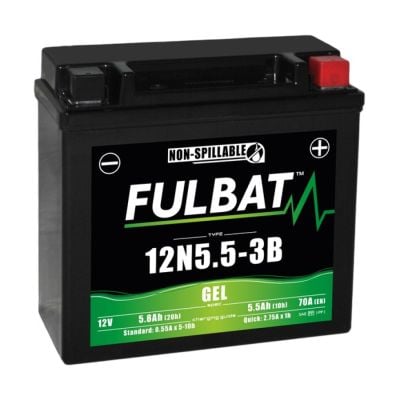 Akumulator żelowy Fulbat 12N5.5-3B (bezobsługowy)