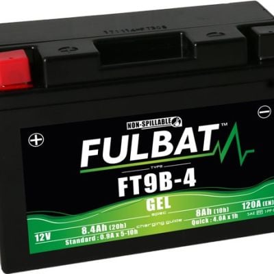 Akumulator żelowy FULBAT YT9B-4 (bezobsługowy)
