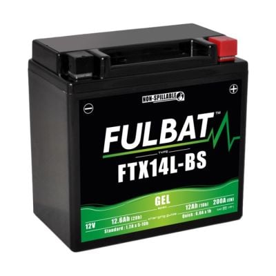 Akumulator żelowy Fulbat YTX14L-BS (bezobsługowy)