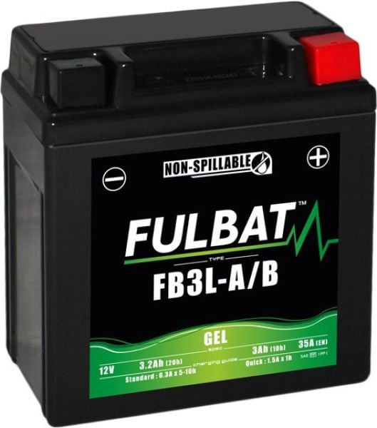 Akumulator żelowy Fulbat YB3L-A/YB3L-B (bezobsługowy) 
