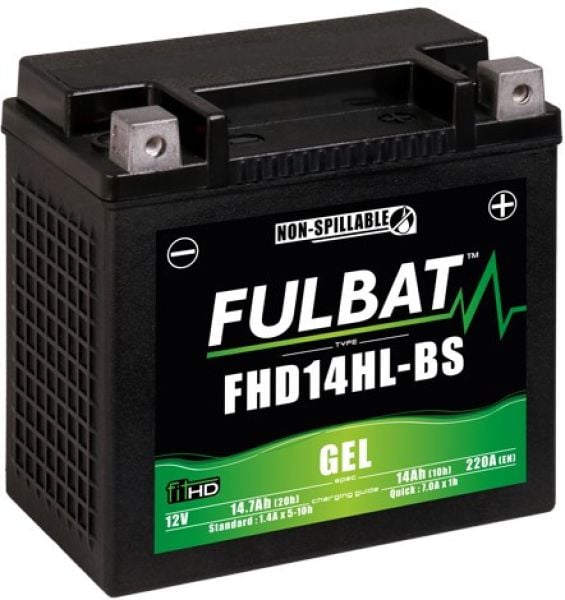 Akumulator żelowy Fulbat YHD14HL-BS (bezobsługowy) 