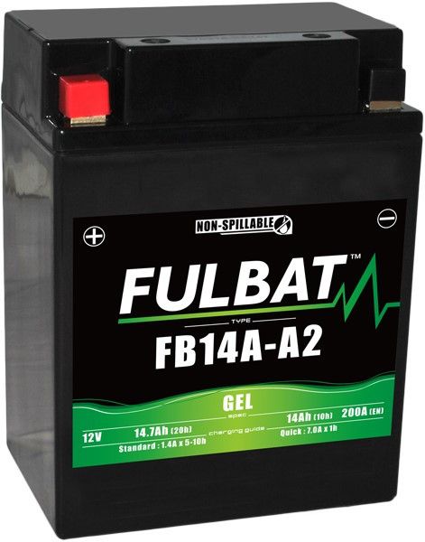 Akumulator żelowy Fulbat YB14A-A2 (bezobsługowy) 