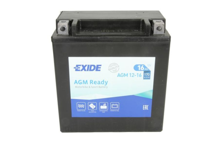 Akumulator Exide AGM Ready YTX16-BS 