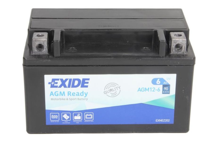 Akumulator Exide AGM Ready YTX7A-BS 