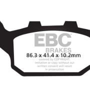 Klocki hamulcowe EBC FA174 Organic