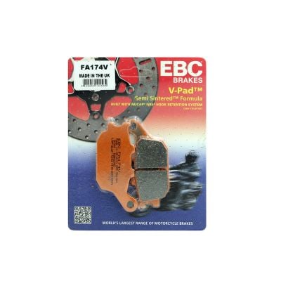 Klocki hamulcowe EBC FA174 Półmetaliczne Tył
