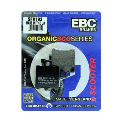 Klocki hamulcowe EBC SFA193 skuterowe